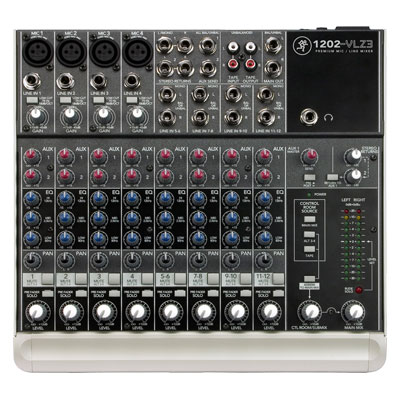 Mixer Analog Mackie 1202 VLZ3 | Paket Sound System Profesional 